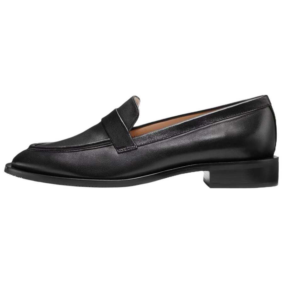 Stuart Weitzman Stuart Weitzman/SW Palmer Leather Loafers Women's Black