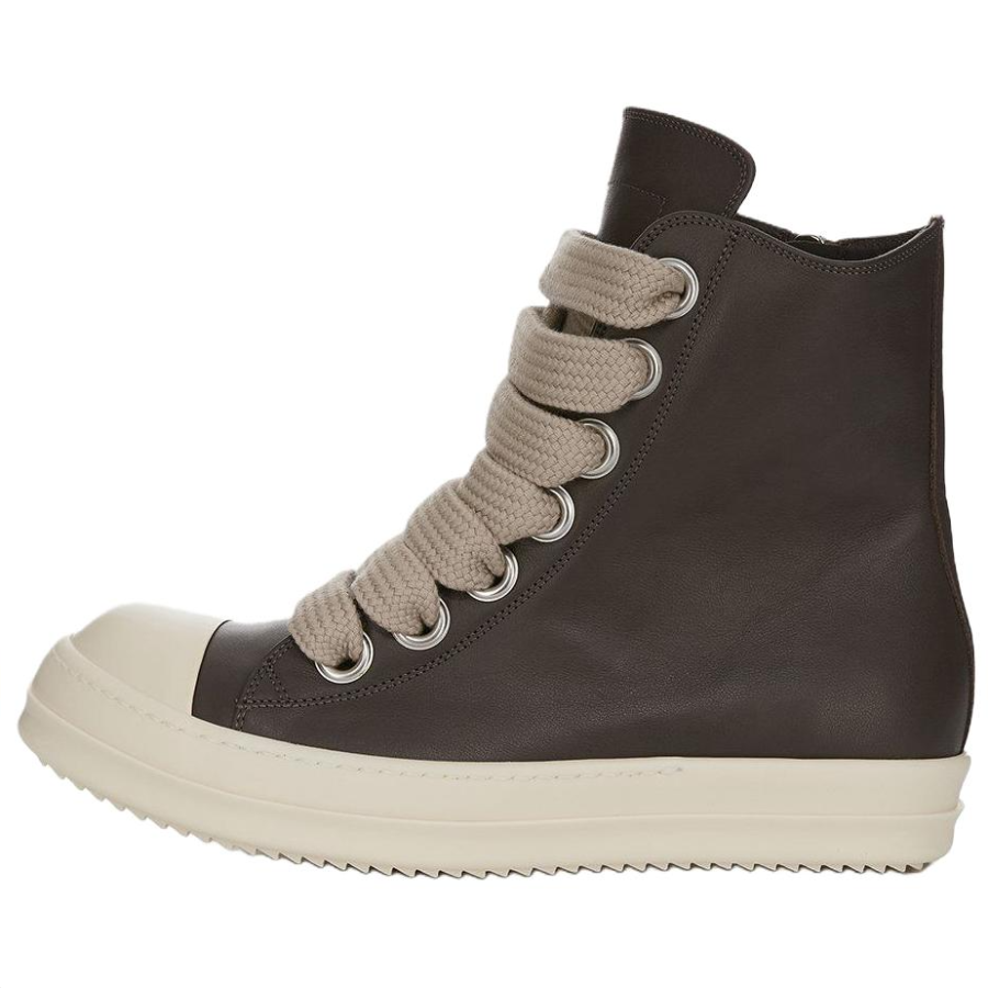RICK OWENS RICK OWENS/RO CONCORDIANS JUMBOLACE High top Skateboard Shoes 3.5cm Men's Light Gray
