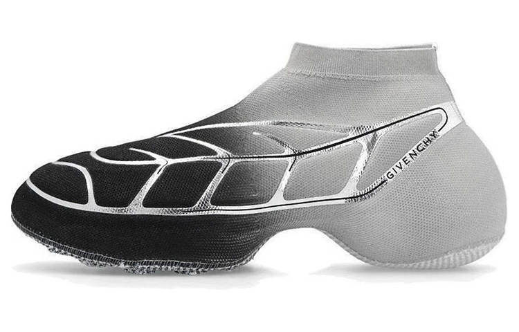 Givenchy Givenchy TK 360 Plus Mid Sneaker Black Grey