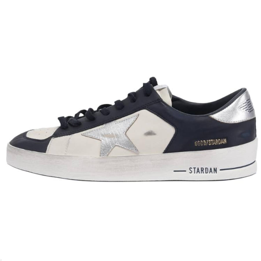 Golden Goose Stardan 'Optic White Navy Silver'