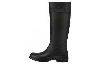 LONGCHAMP Leather Knee high Boots Women's Black