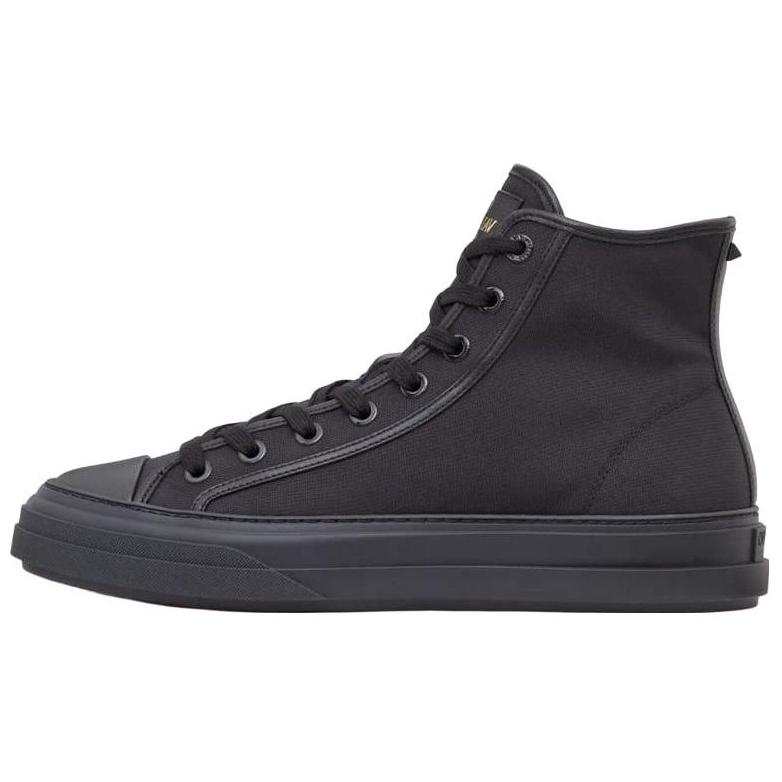 Valentino High top Stylish Skateboarding Shoes Men's Black