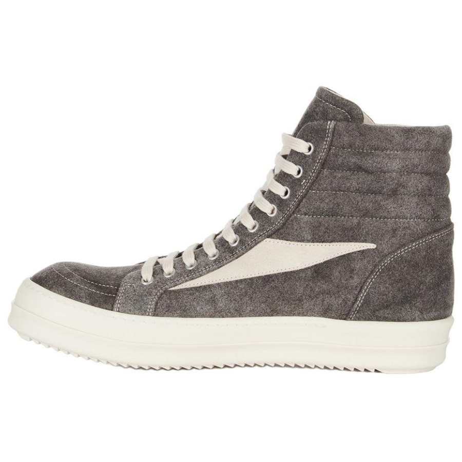 Rick Owens DRKSHDW High top Skateboard Shoes Men's Gray