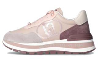 LIU·JO Leather Low top Casual Shoes Women's Fuchsia