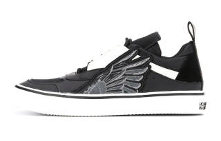 Marcelo Burlon Stylish Skateboarding Shoes Men's Black