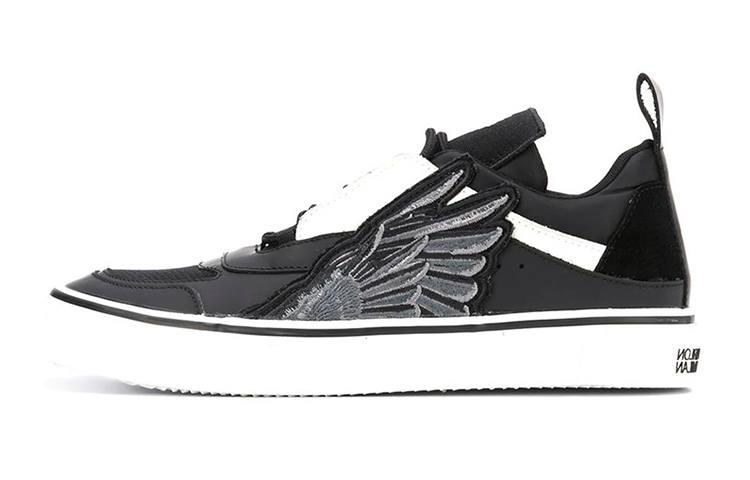 Marcelo Burlon Stylish Skateboarding Shoes Men's Black