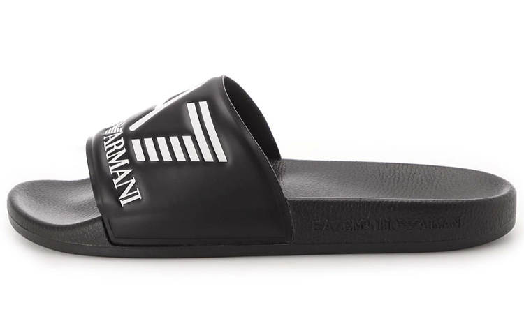 EMPORIO ARMANI Ea7 EMPORIO ARMANI Logo Embossed Slides
