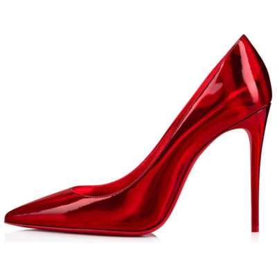 Christian Louboutin CL Slim Heel High Heels 10cm Women's Red