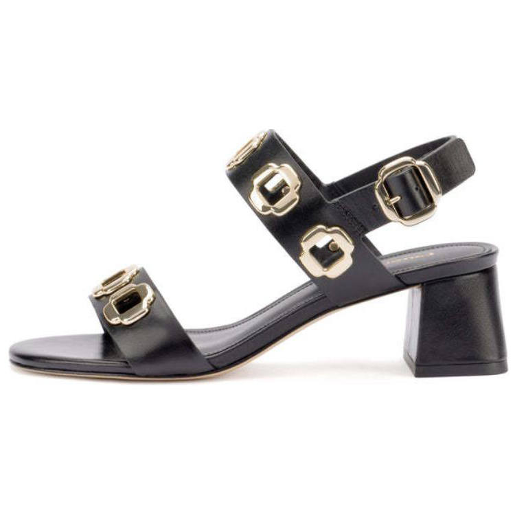 Larroude One Strap Sandals 4.5cm Women's Black