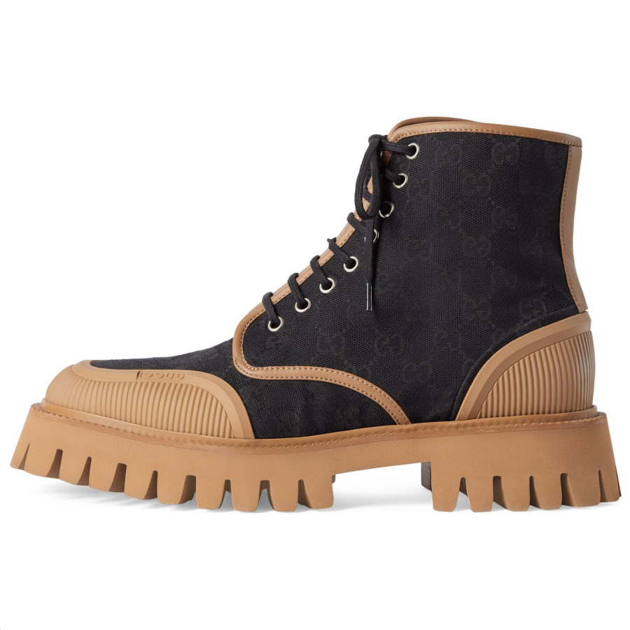 GUCCI GUCCI Monogram Ankle Boots