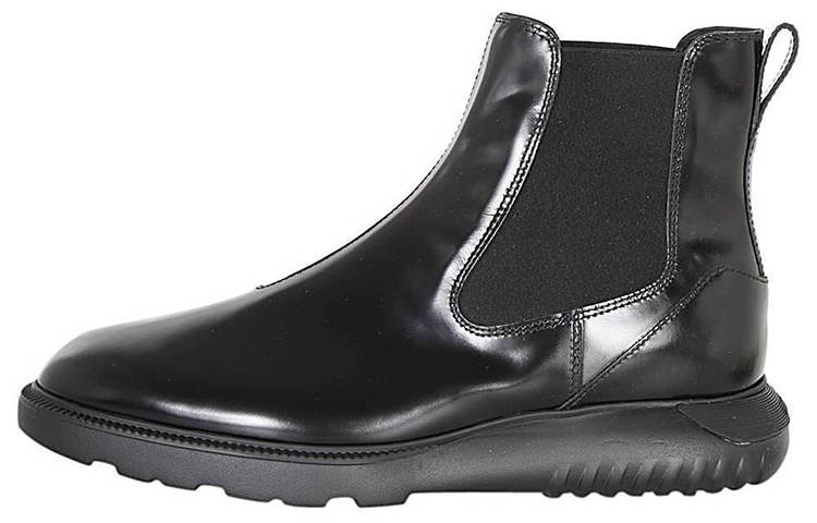 HOGAN HOGAN H600 Leather Chelsea Boots
