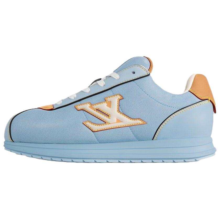 LOUIS VUITTON X Nigo Collaboration FW25 Buttersoft Low top Casual Shoes Unisex Blue