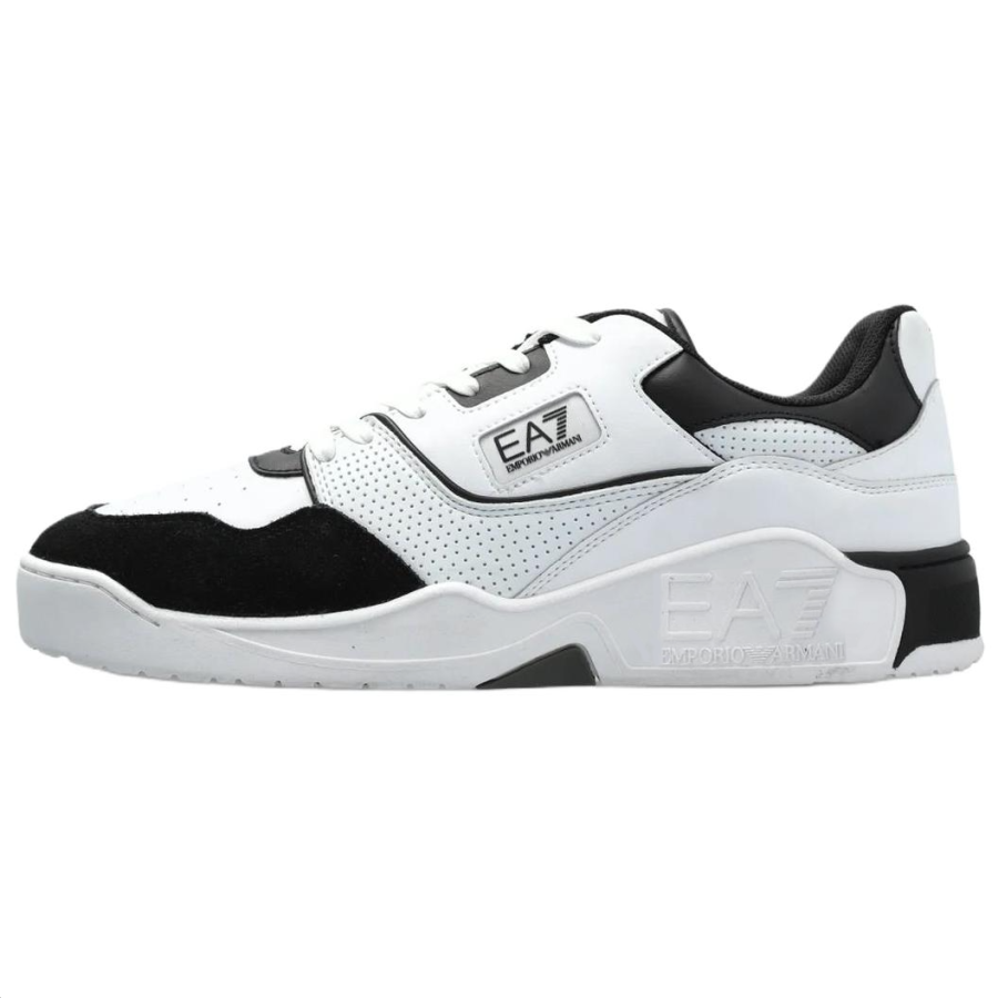 EMPORIO ARMANI Ea7 EMPORIO ARMANI Color Blocked Lace Up Sneakers