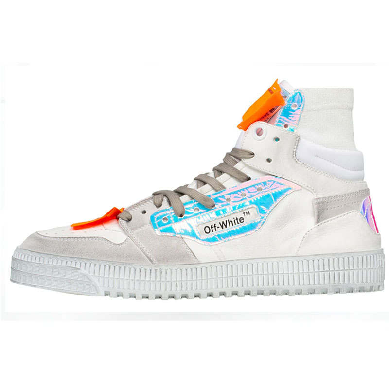 OFF-WHITE OFF WHITE Off Court Stylish Skateboarding Shoes Men's White