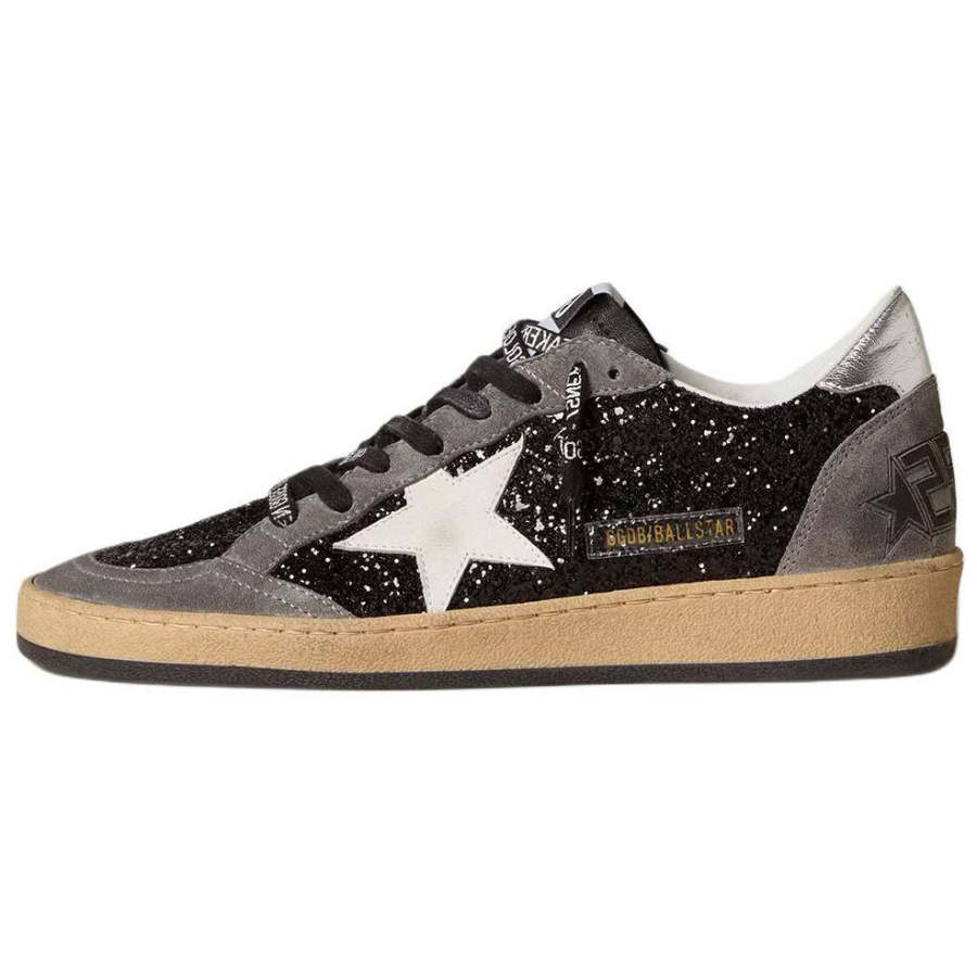Golden Goose Ball Star Low top Skateboard Shoes Women's Black