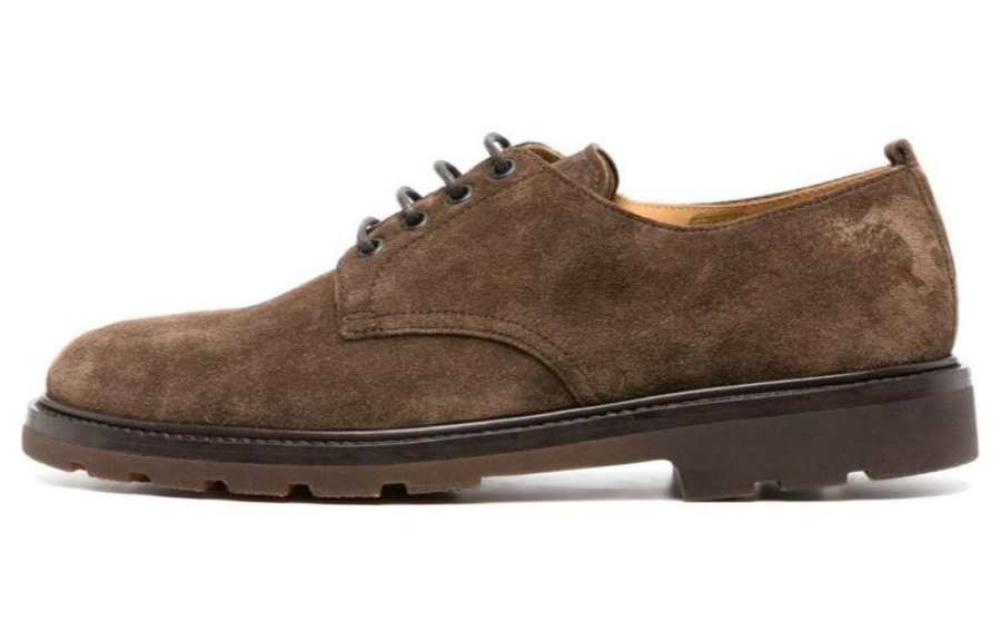 Henderson Baracco Leather Casual Shoes Men's Brown