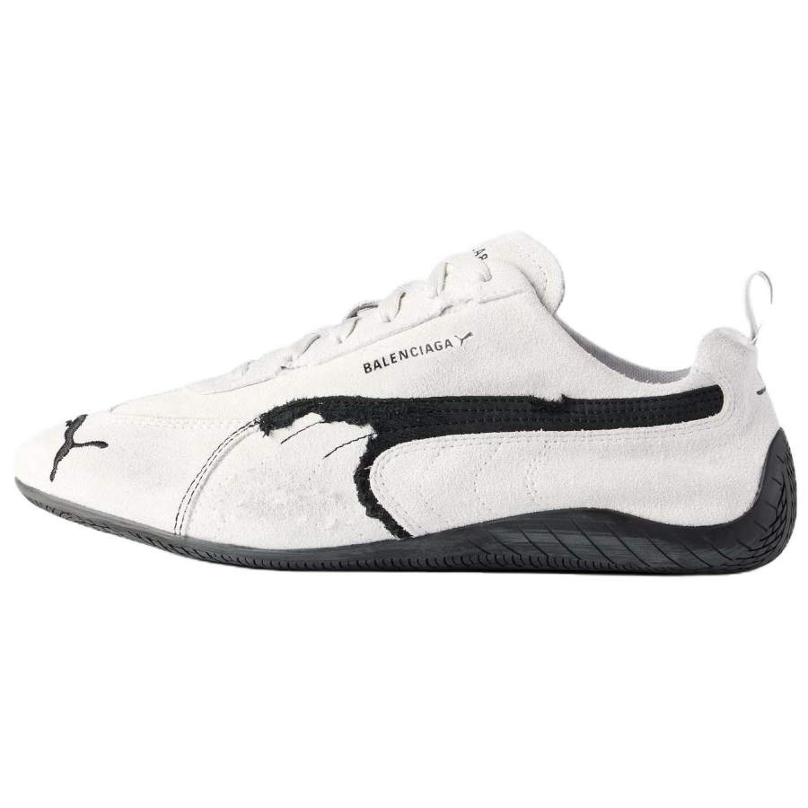 Balenciaga x PUMA Speedcat Low top Casual Shoes Unisex White Black