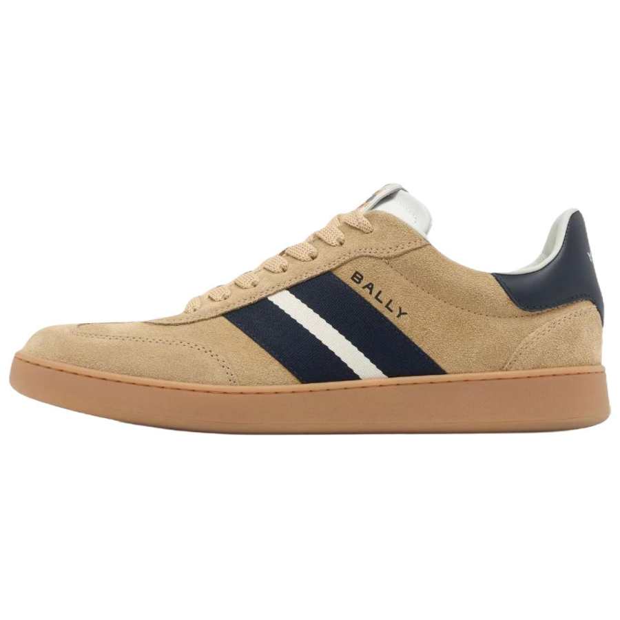 BALLY BALLY Low top Skateboard Shoes Men's Khaki