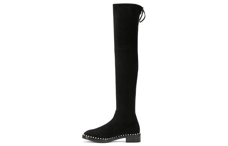 Stuart Weitzman Stuart Weitzman/SW LOWLAND PEARL Over the knee Boots Women's Black