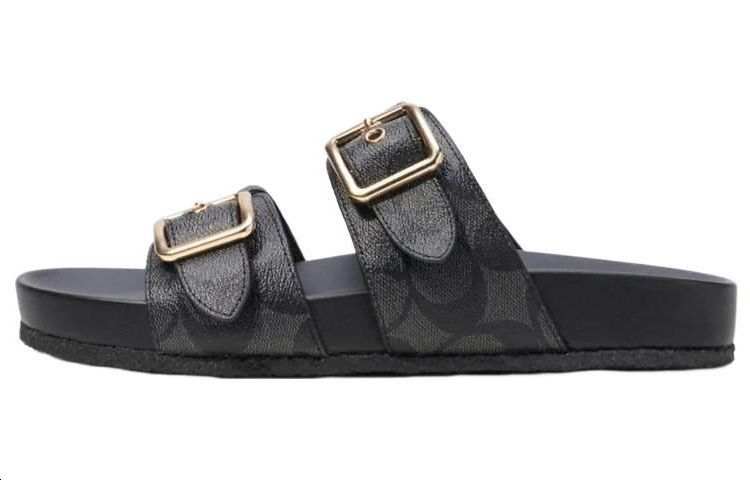 COACH COACH Slide Slippers Women's Black