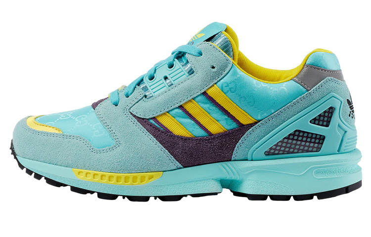 GUCCI Adidas X GUCCI ZX 8000 Aqua GG Monogram Women's
