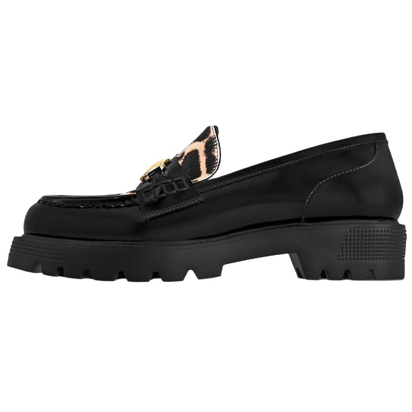 LOUIS VUITTON District Loafers Women's Black