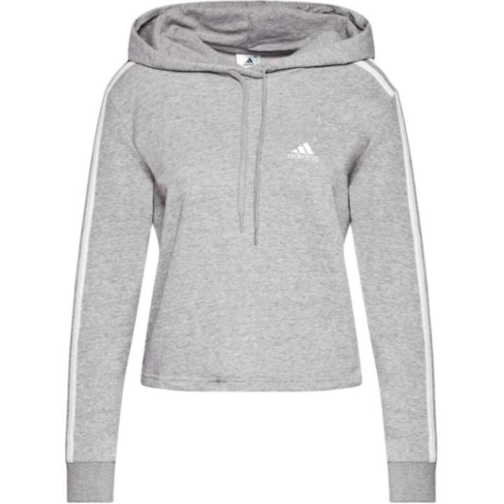 Adidas Adidas Sweatshirts Women's Gray Hooded Moderate