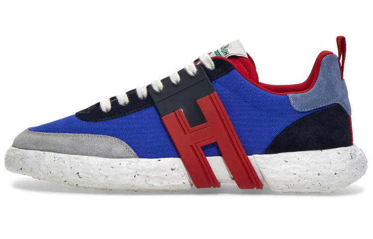 HOGAN 3R Comfortable Sports Casual Shoes Men's Blue Red Black