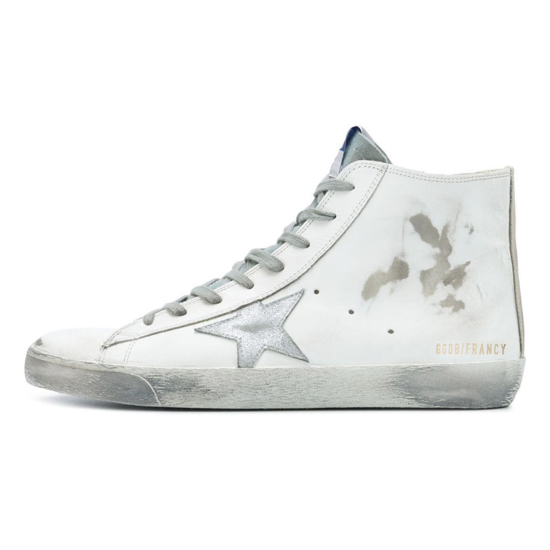 Golden Goose Francy Suede Patch Sneakers