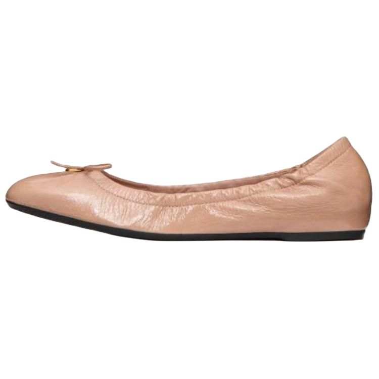 Valentino VLogo Signature Ruched Slip On Ballerina Shoes Women's