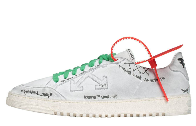 OFF-WHITE OFF-WHITE Off-Court 2.0 Low Sharpie Distressed