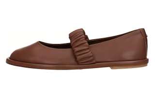 MaxMara Leather Women's Casual Shoes Women's Brown