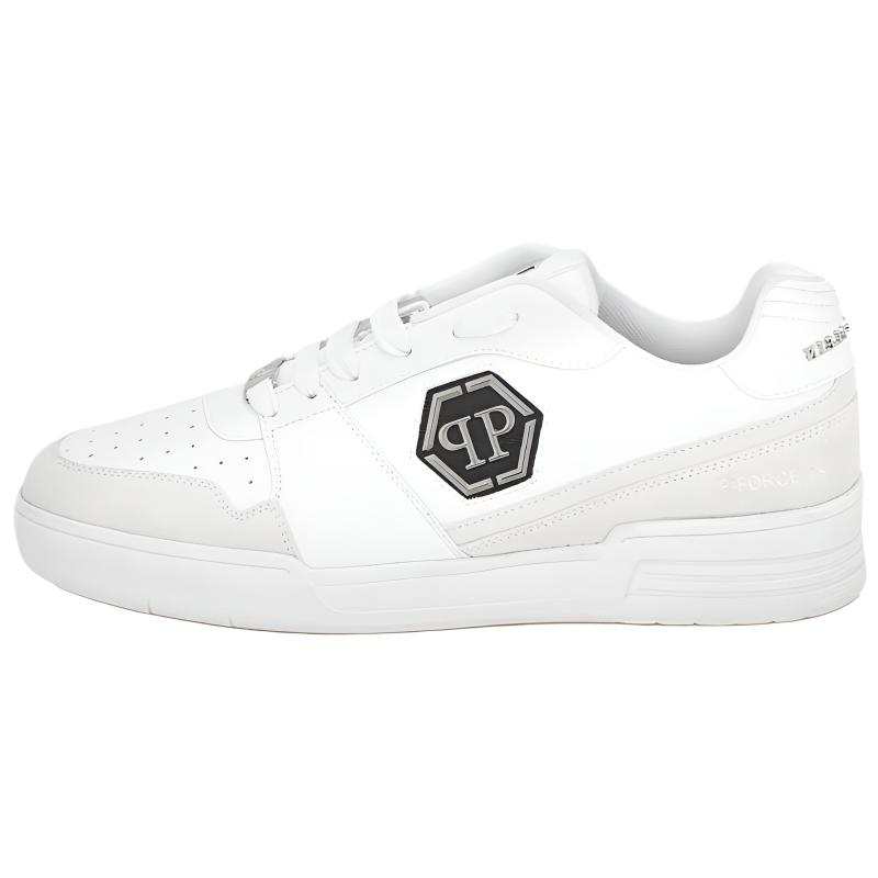 PHILIPP PLEIN Low top Skateboard Shoes Unisex White