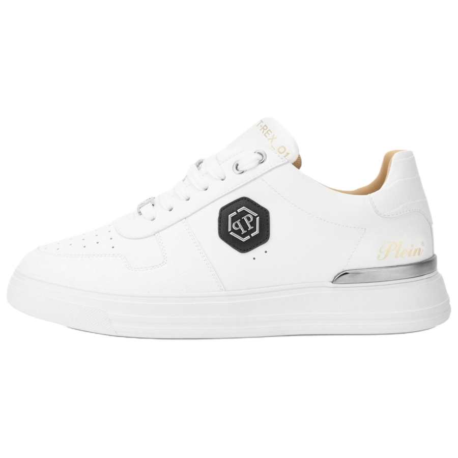 PHILIPP PLEIN T REX_01 Low top Skateboard Shoes Unisex White