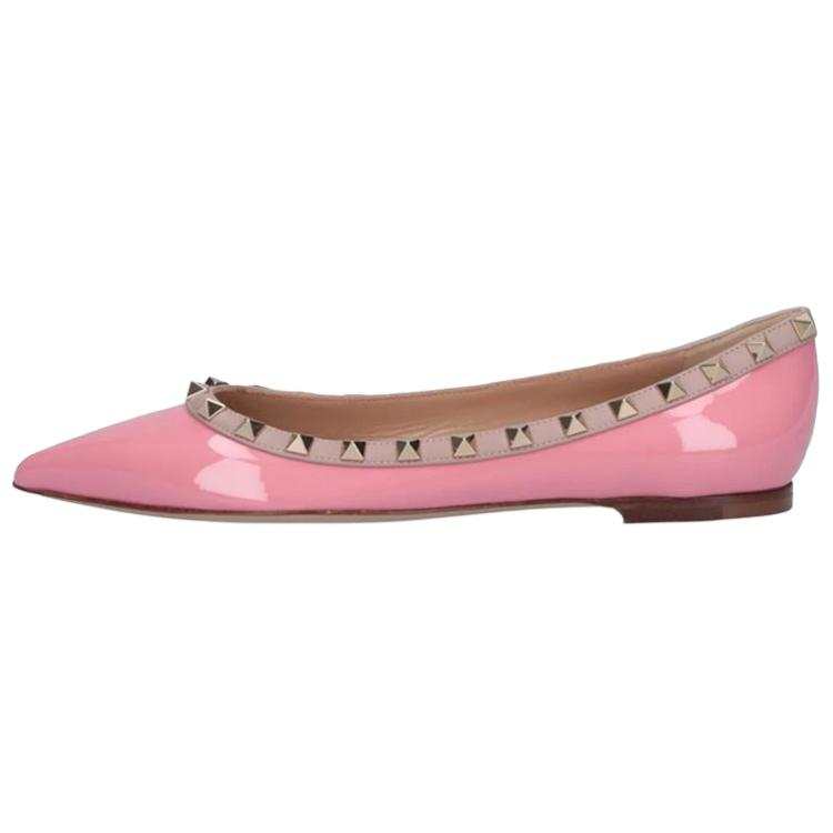 Valentino Rockstud GARAVANI Casual Shoes Women's Light Pink