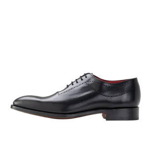 BARKER Plymouth Top Grain Cow Leather Men's Casual Shoes Men's Black