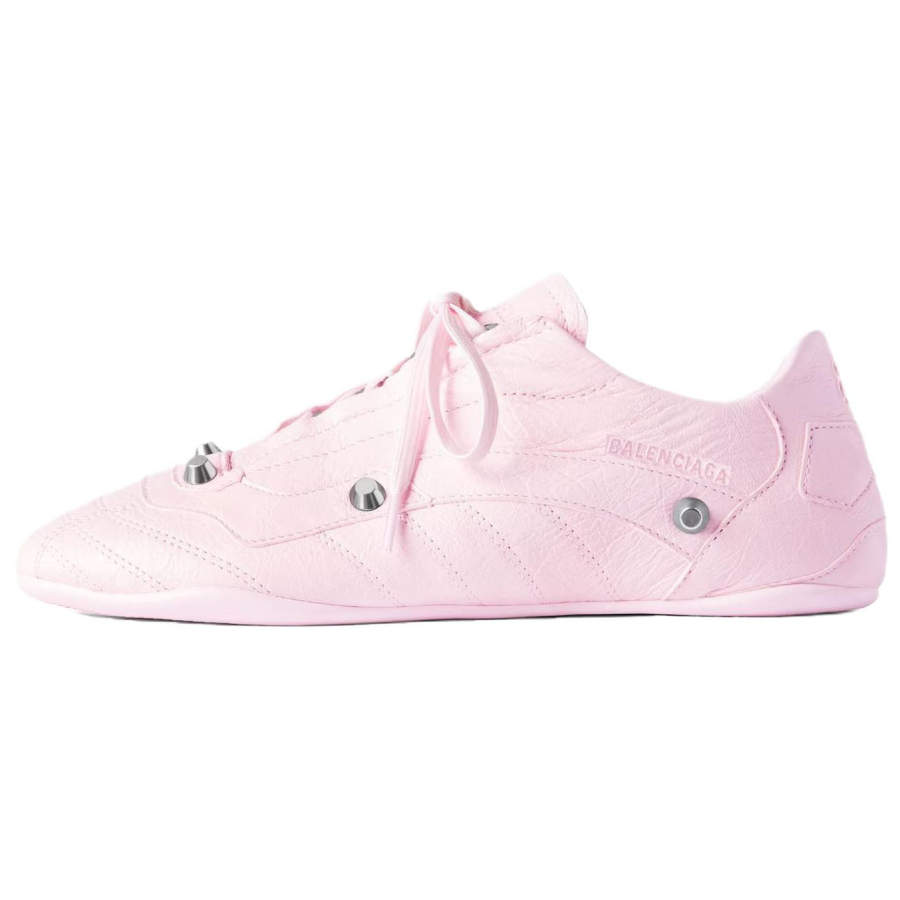 Balenciaga City Sheepskin Low top Casual Shoes Women's Petal Pink