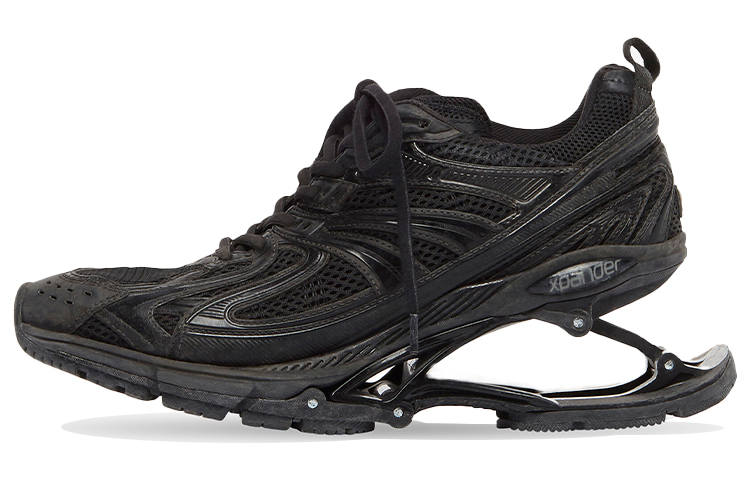 Balenciaga X Pander Low top Casual Shoes Women's Black