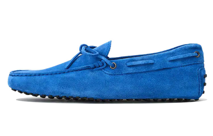 TOD'S Gommino Loafers Men's Casual Shoes Men's Dark Blue