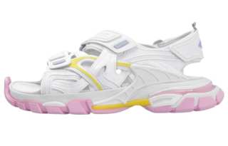 Balenciaga Track Sandals 'Yellow Pink Blu' Women's