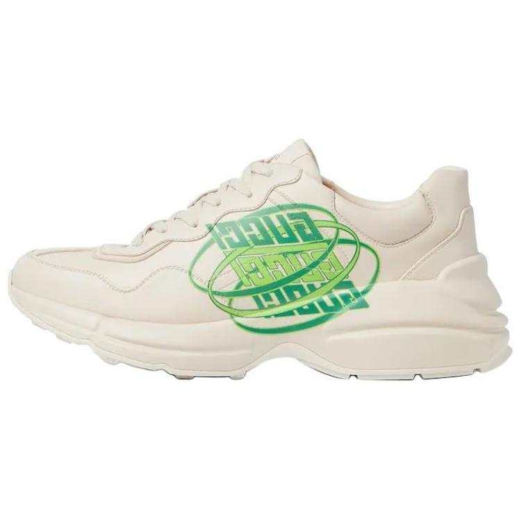 GUCCI Rhyton Low top Casual Shoes Men's White