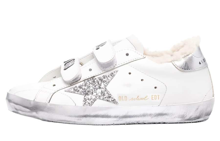 Golden Goose Old School Low top Skateboard Shoes Women's White