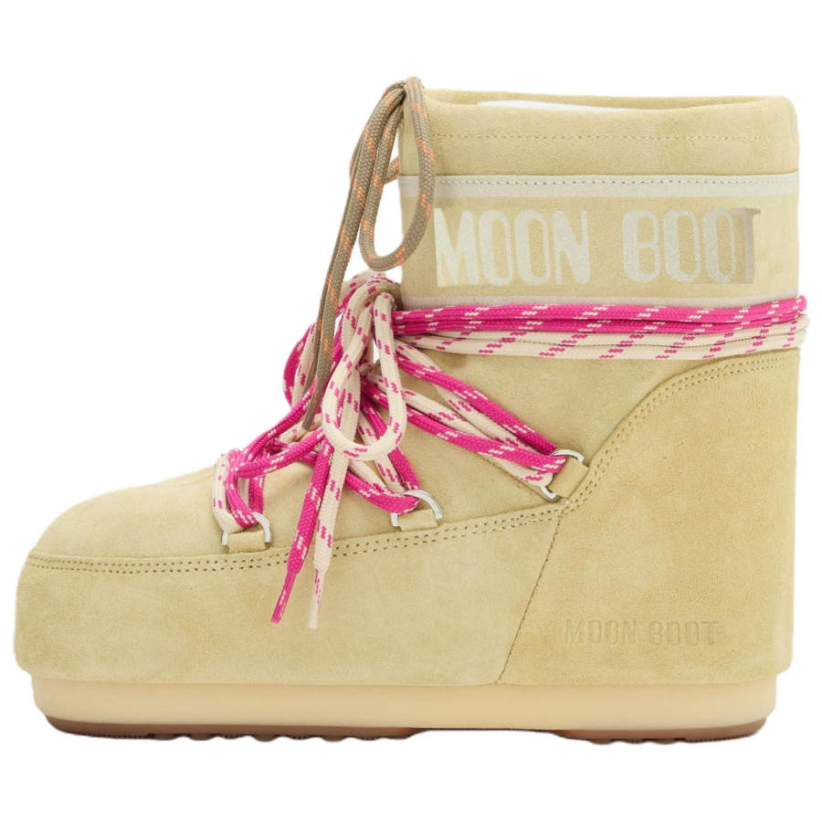 Moon Boot Moon Boot Icon Low Short Snow Boots Unisex Yellow