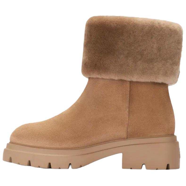 Stuart Weitzman Stuart Weitzman/SW HUDSON Short Snow Boots 5CM Women's Brown