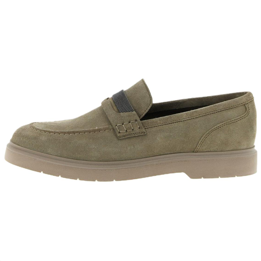 Brunello Cucinelli Monile Loafers Women's Beige