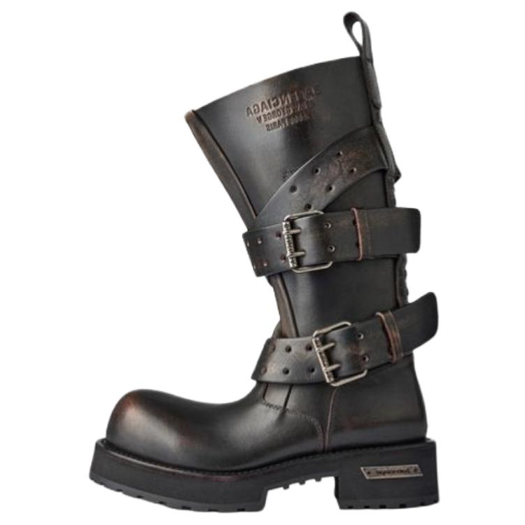 Balenciaga Venom Knee high Boots Women's Brown