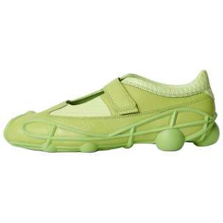 KIKO KOSTADINOV ECCO.KOLLEKTIVE x KIKO KOSTADINOV Leather Flat Mary Jane Shoes Women's Green