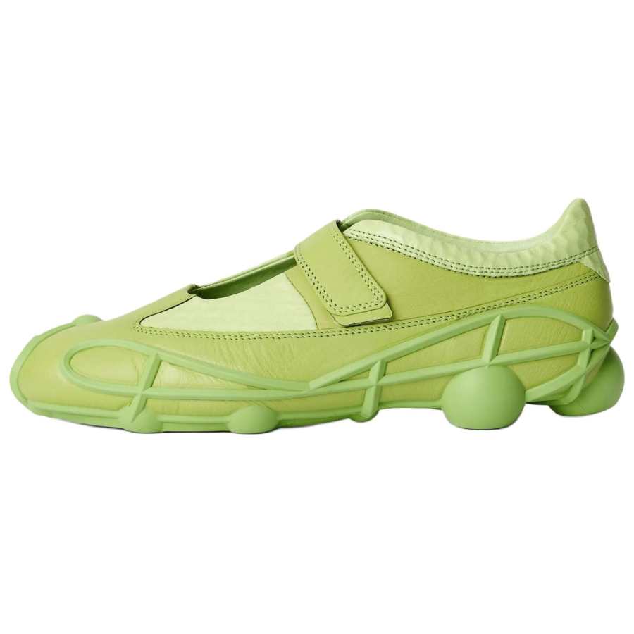 KIKO KOSTADINOV ECCO.KOLLEKTIVE x KIKO KOSTADINOV Leather Flat Mary Jane Shoes Women's Green
