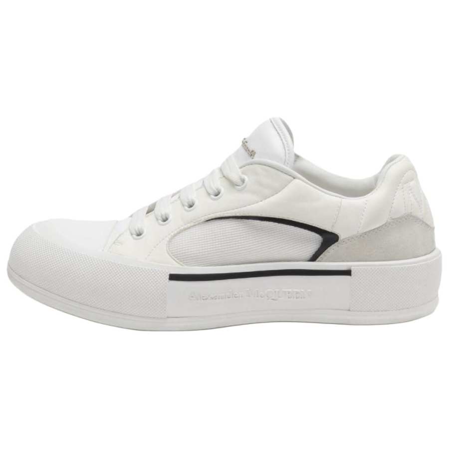 Alexander McQueen Alexander McQueen Skate Deck Plimsoll Lace Up Sneakers