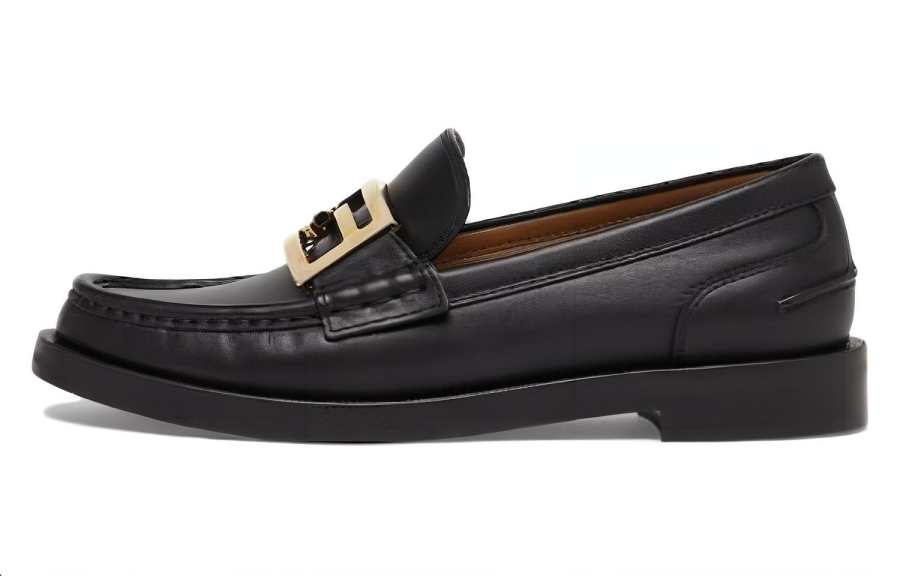FENDI Baguette Slip On Loafers Women's